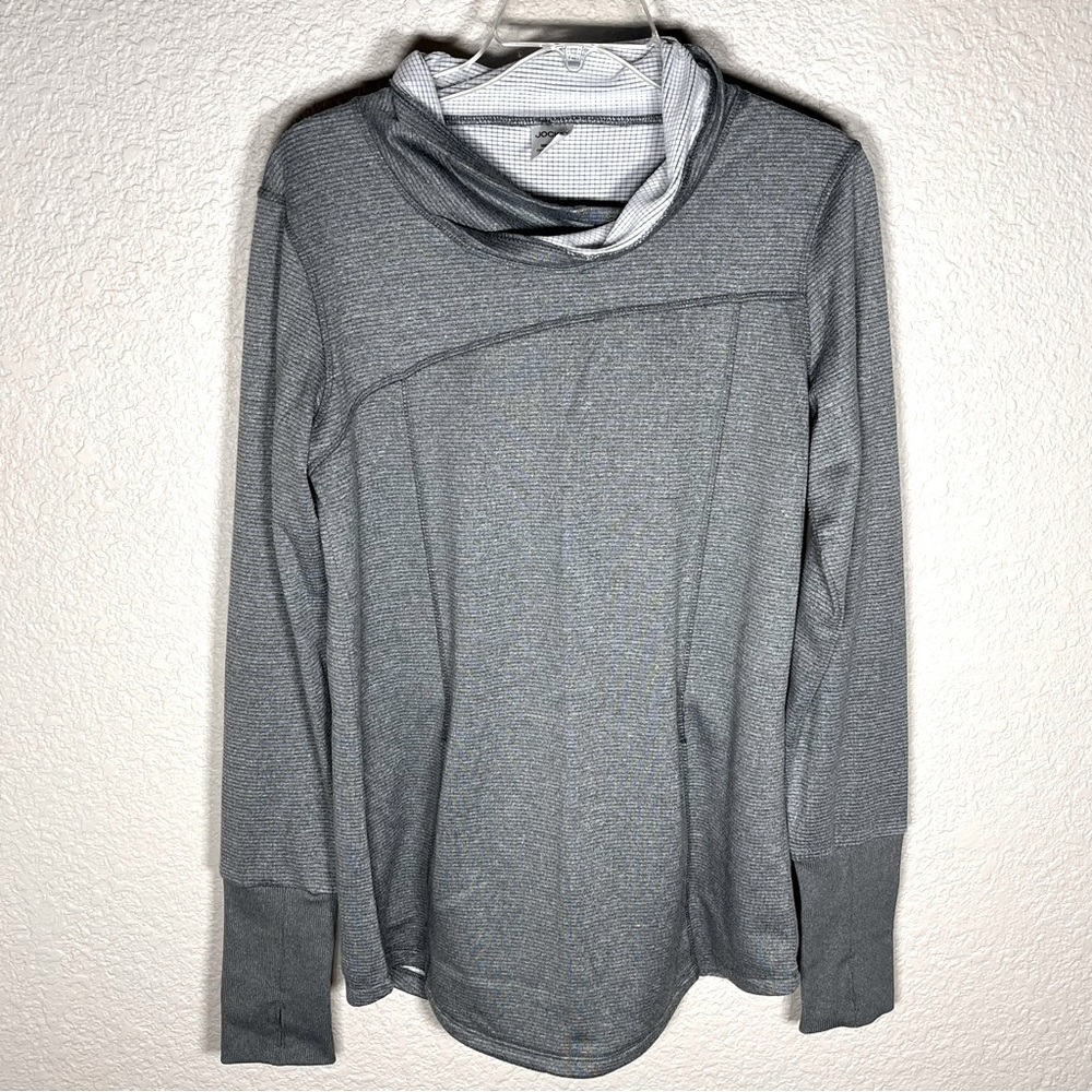 🔥🔥Jockey long sleeve pullover kangaroo pocket top women’s size M - Picture 1 of 6